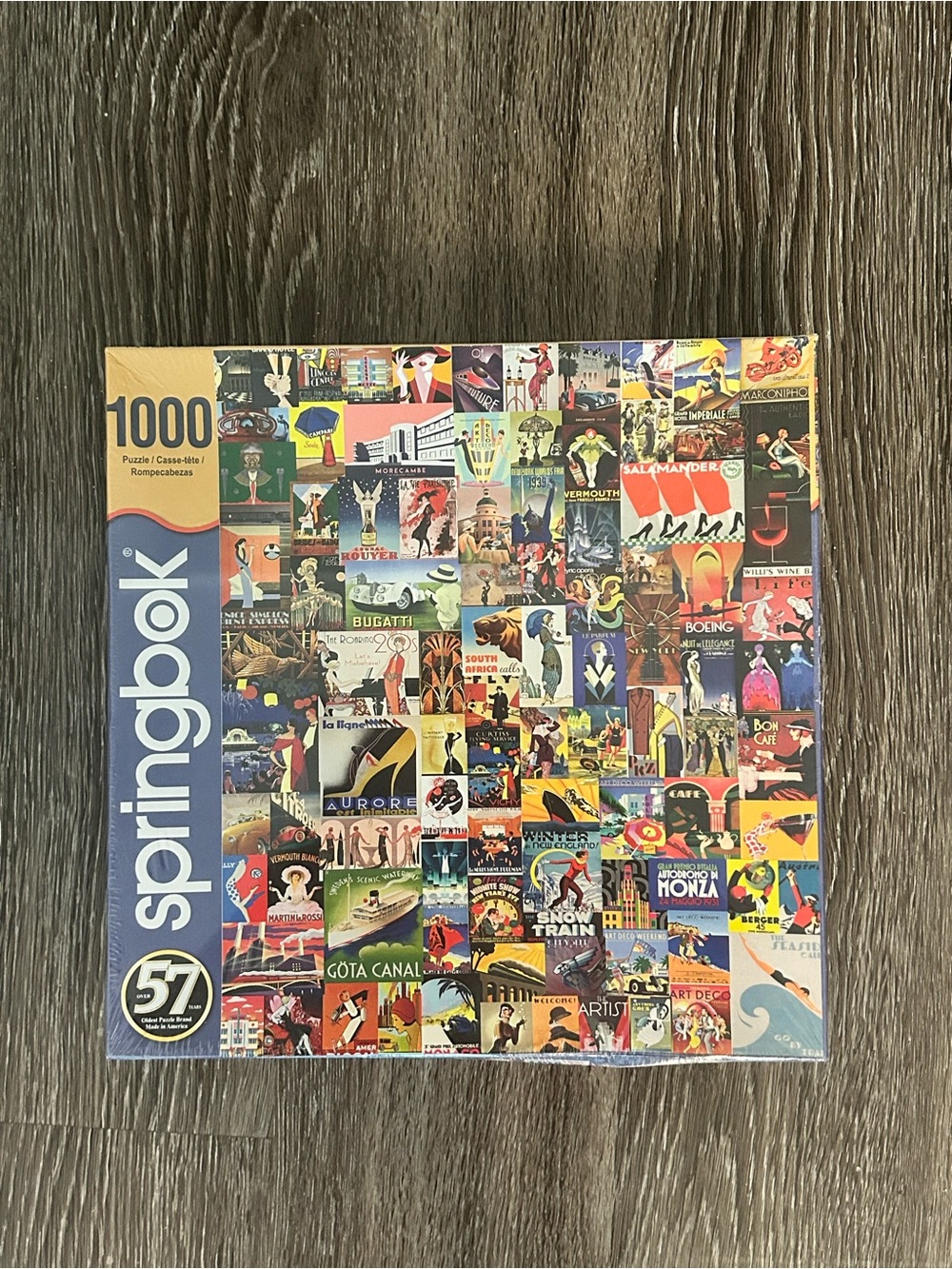 Springbok Delightful Deco 1000-Piece Puzzle - Brand New